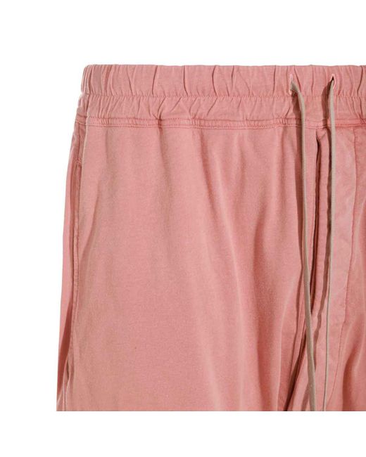 Rick Owens Pink Shorts for men