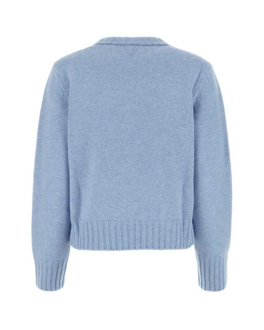 Bottega Veneta Blue Sweaters