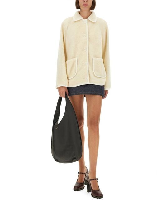 A.P.C. Natural Blouson Jacket "Estelle"