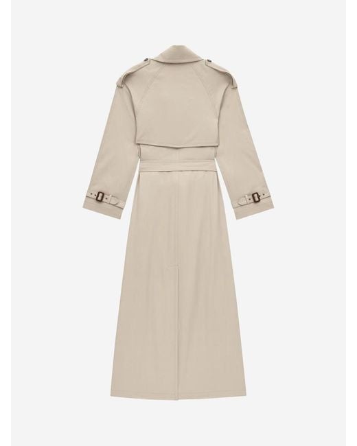 Saint Laurent Natural Cotton Twill Gabardine