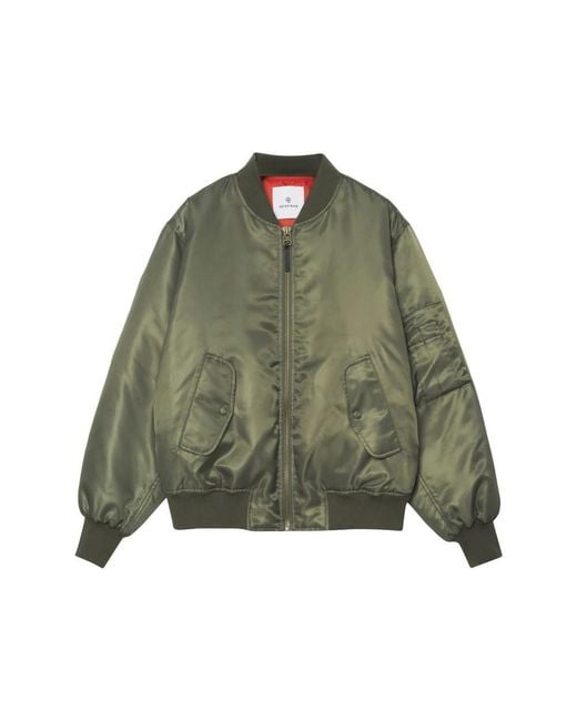 Anine Bing Green Outerwears
