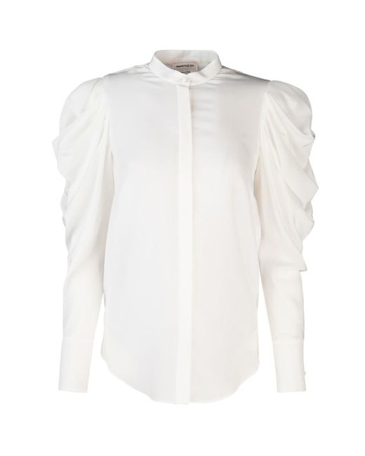 Alexander McQueen White Shirts & Blouses
