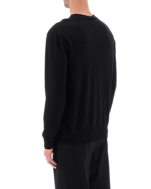 DSquared² Black Wool Sweater for men