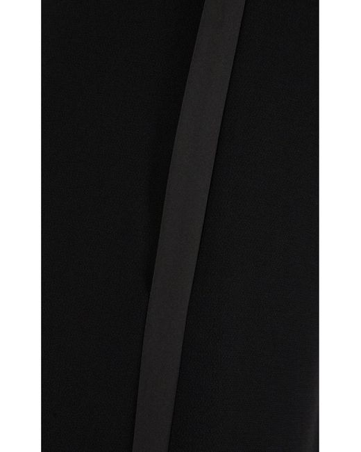 Max Mara Black Triacetate Blend Jumpsuit