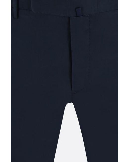 Incotex Blue Trousers for men