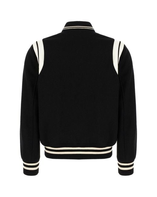 Saint Laurent Black Capispalla for men