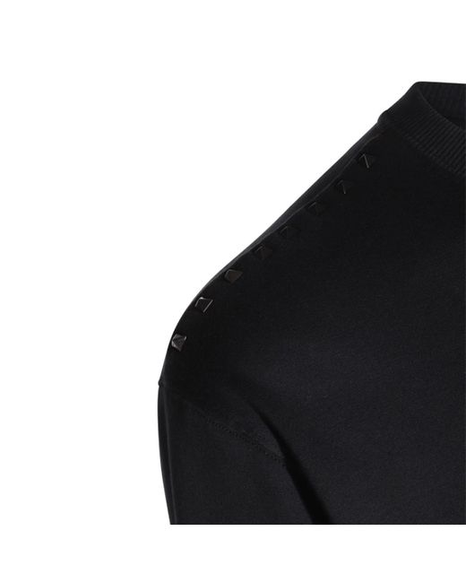 Valentino Sweaters Black for men