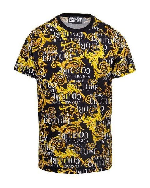 VERSACE JEANS COUTURE Tシャツ バロック Mサイズ