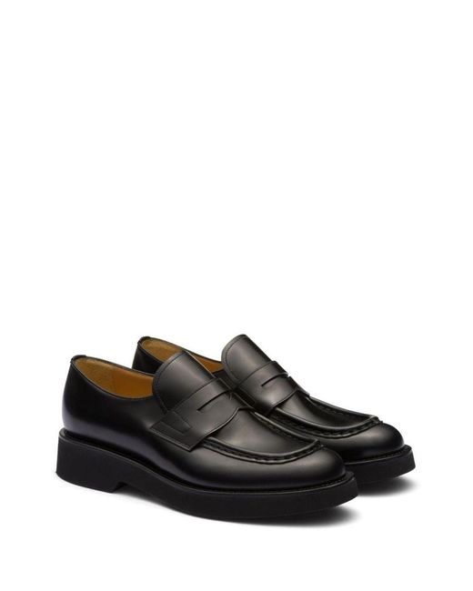 Church's Black Loafers With Inserts