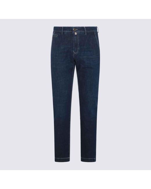Jacob Cohen Blue Cotton Denim Jeans for men