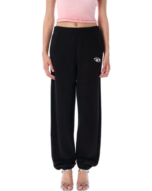 DIESEL Black P-Lacyn-Od Sweatpant