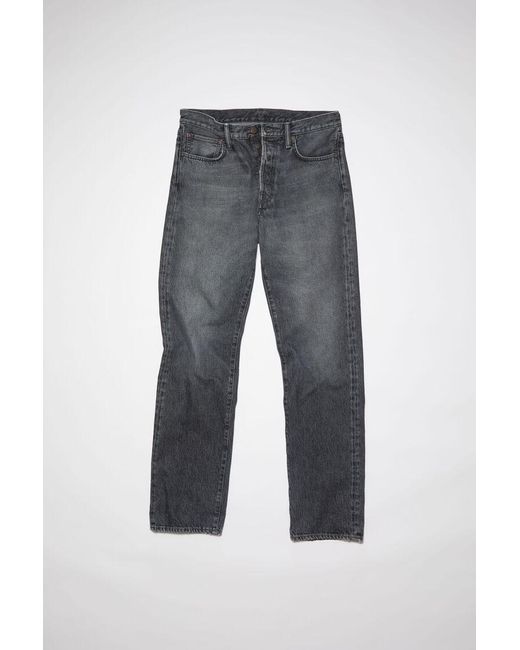 Acne Gray Regular Fit Jeans -1996 for men