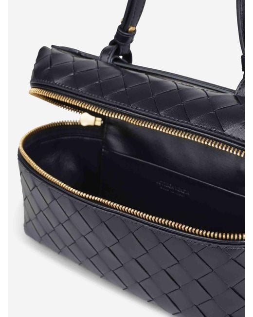 Bottega Veneta White Bang Bang Vanity Case Bag