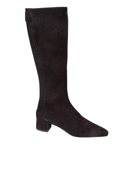 Aquazzura Black Soft Suede Boot