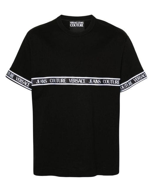 Versace Black T-shirts And Polos for men
