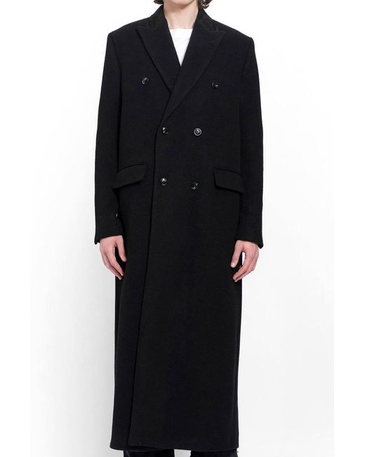 Amiri Black Coats for men