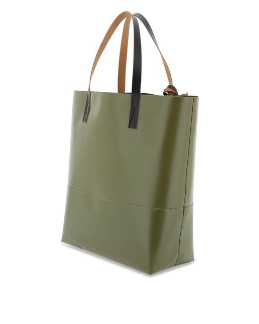 Marni Green Tribeca Tote Bag for men