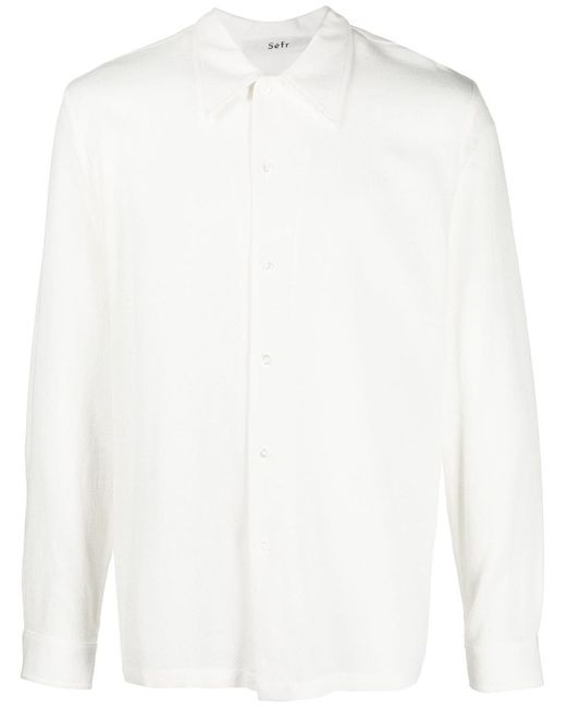 Séfr White Rampoua Shirt for men