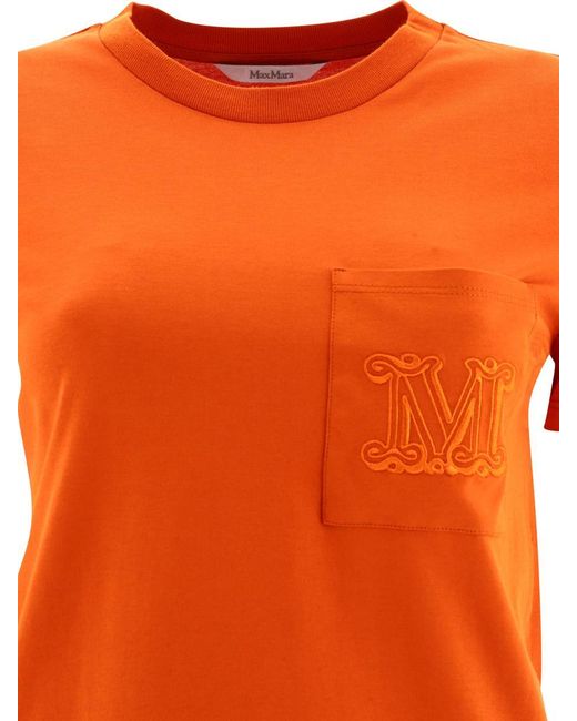 Max Mara Orange "Papaia" T-Shirt