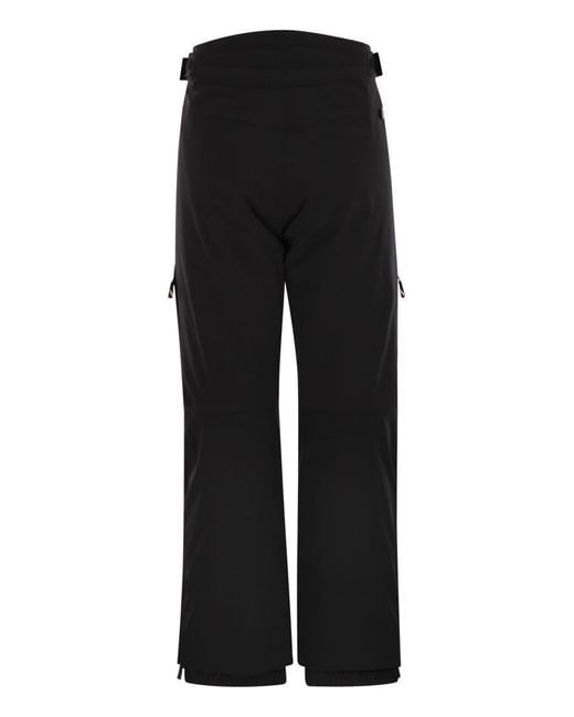 Moncler Black Padded Ski Trousers for men