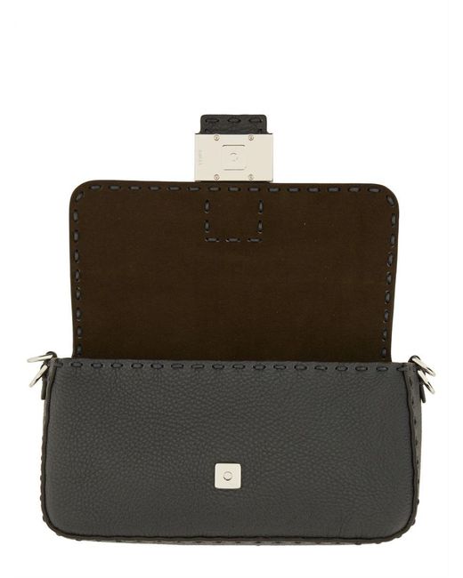 Fendi Black Baguette" Bag