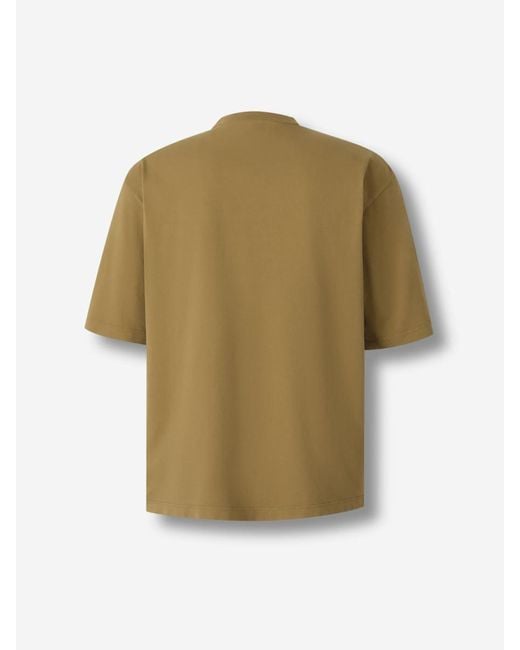 DSquared² Green Round Neck T-Shirt for men