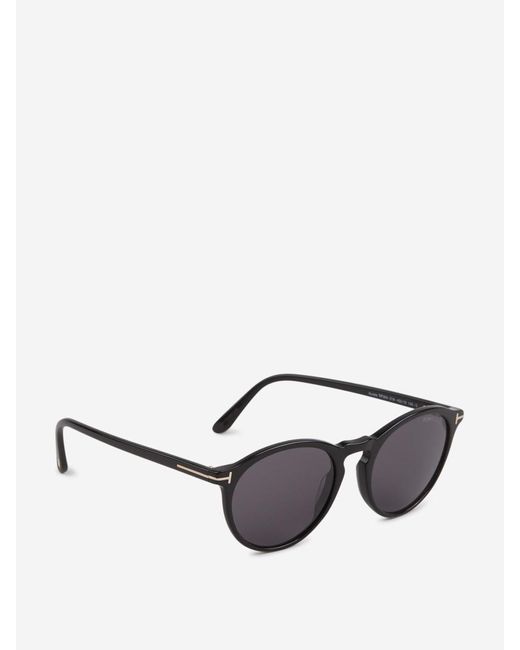 Tom Ford Gray Round Sunglasses for men