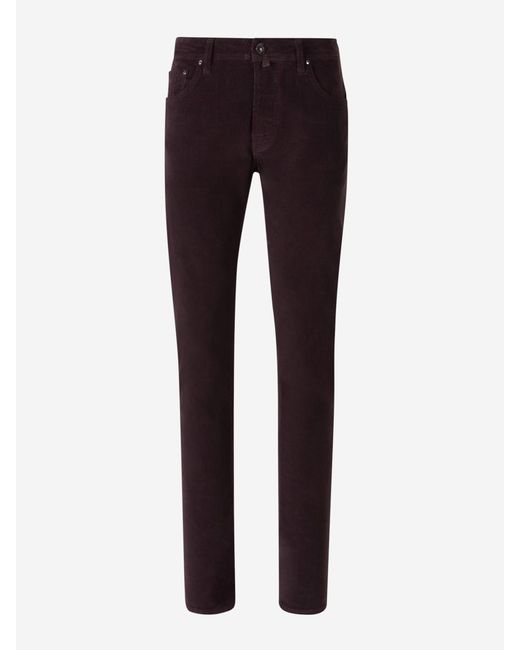Jacob Cohen Blue Bard Five Pocket Trousers for men