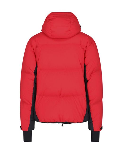 3 MONCLER GRENOBLE Red 'pramint' Puffer Jacket for men