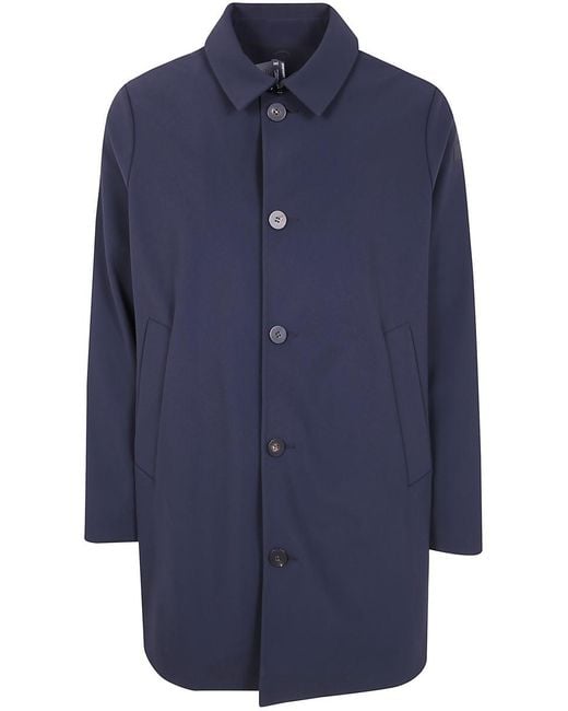 Rrd Men's Blue surflex Winter Thermo Coat Jacket Clothing