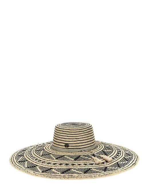 Maison Michel Multicolor 'Gina' Hat