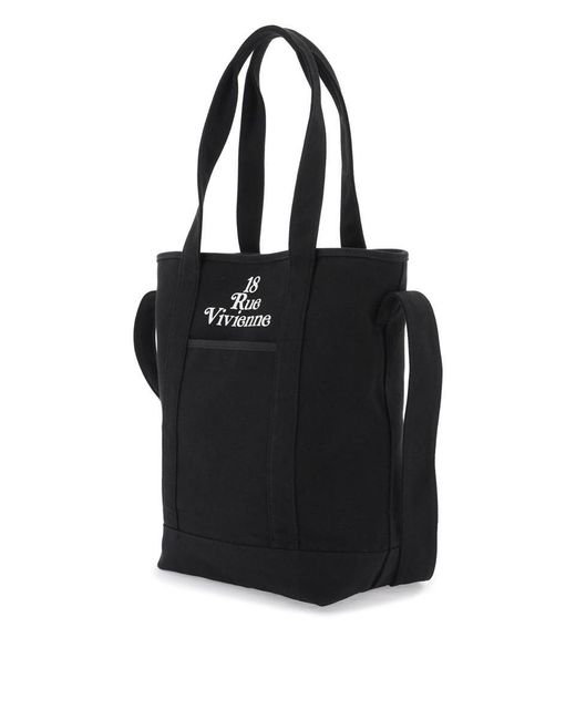 KENZO Black Utility Tote Bag for men