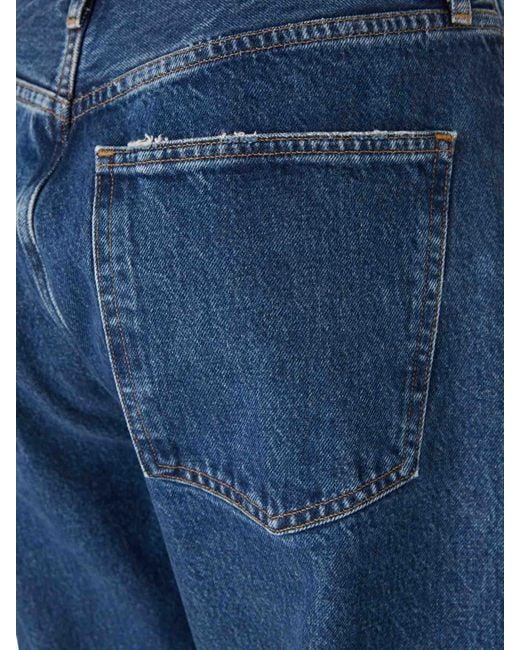 Agolde Blue 90's Straight Jeans