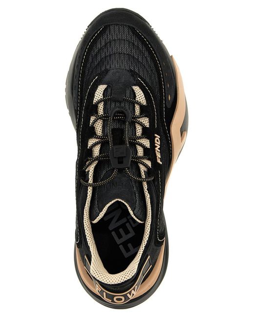 Fendi Black Flow' Sneakers