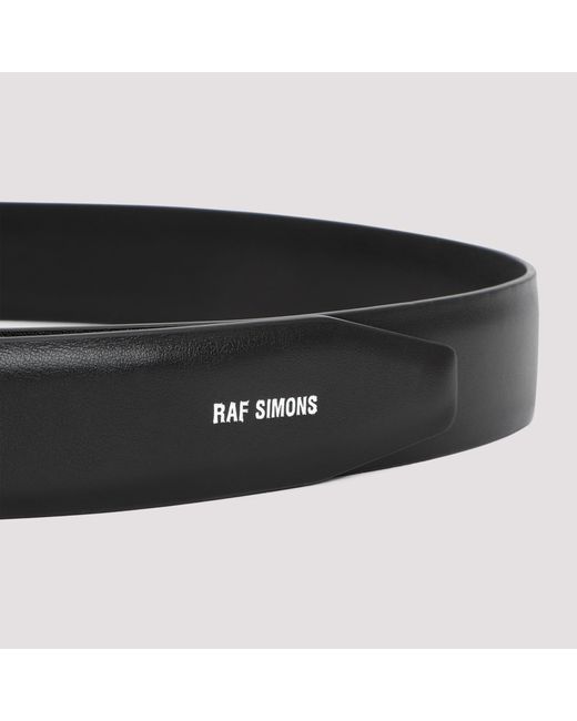 Raf Simons Leather Classic Velcro Belt 