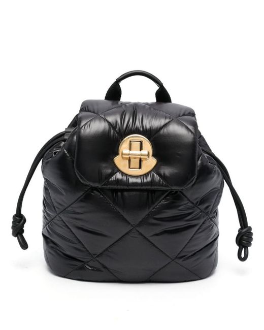 Moncler Black Puf Quilted Backpack