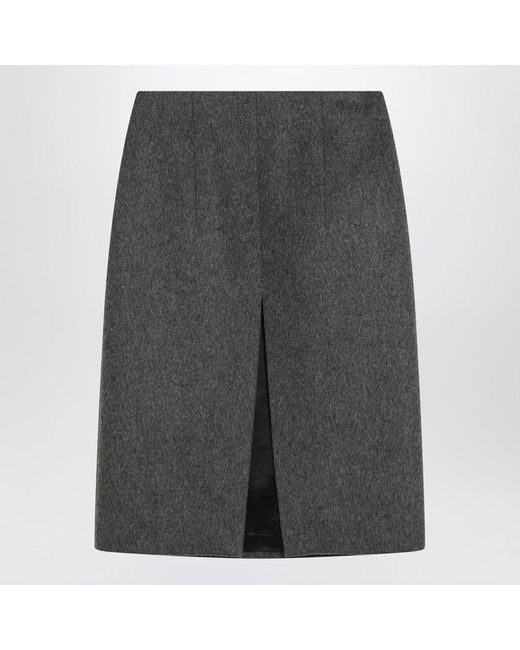 Prada Gray Slate Skirt