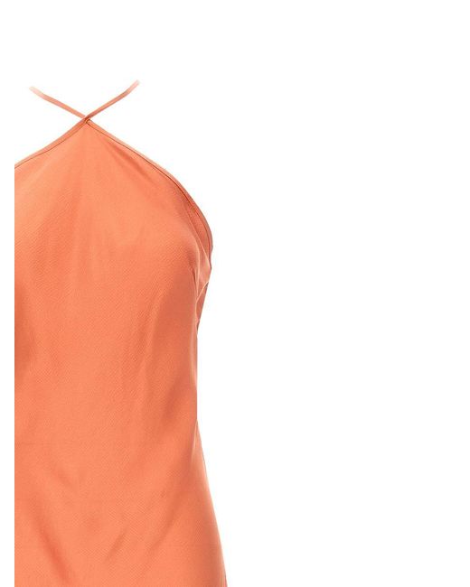 Twin Set Orange 'Canyon' Dress