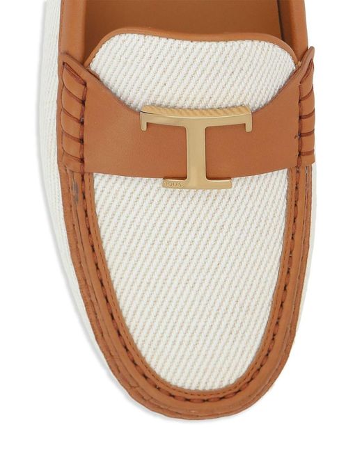 Tod's White Elegant Sandals For