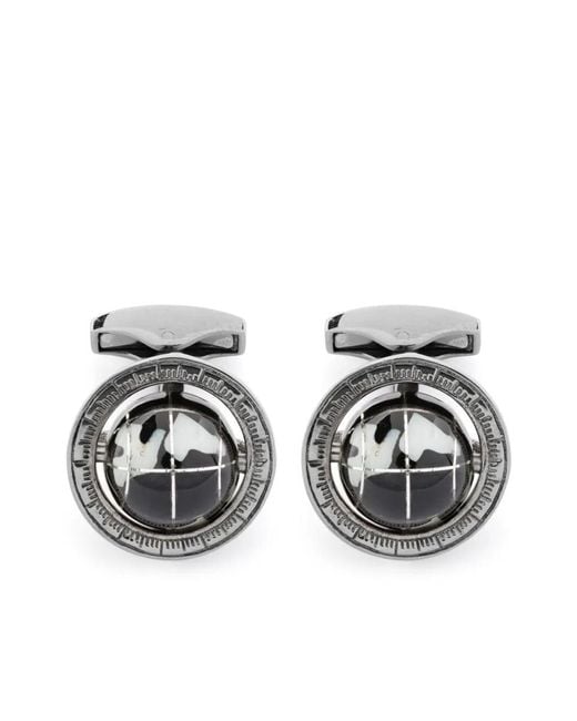 Tateossian Black Cufflinks Accessories for men