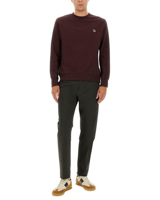 Paul Smith Purple Regular Fit Sweatshirt for men
