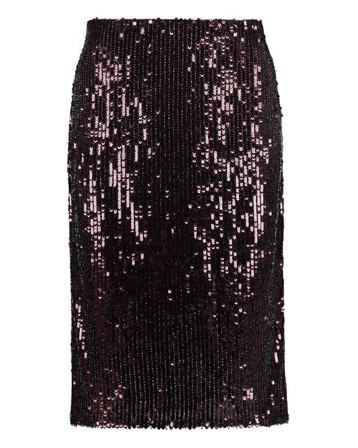 Ralph Lauren Black Sequin Skirt