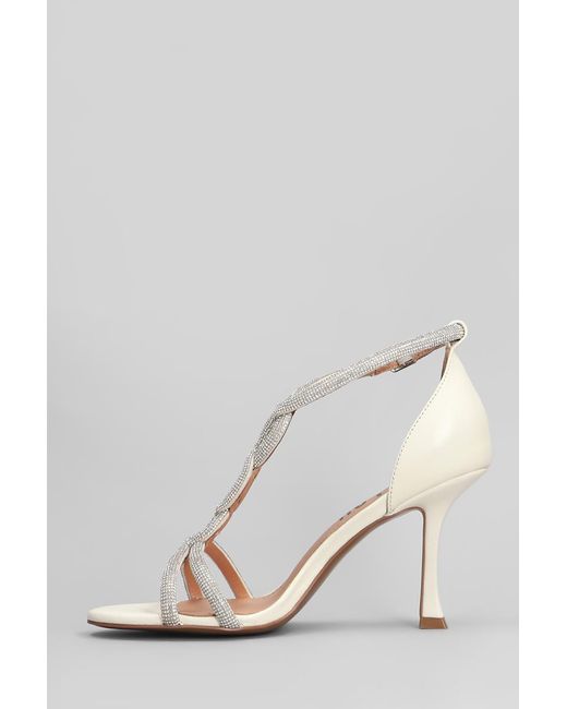 Bibi Lou White Circe 90 Sandals