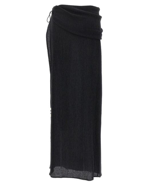 Magda Butrym Black '03' Skirt