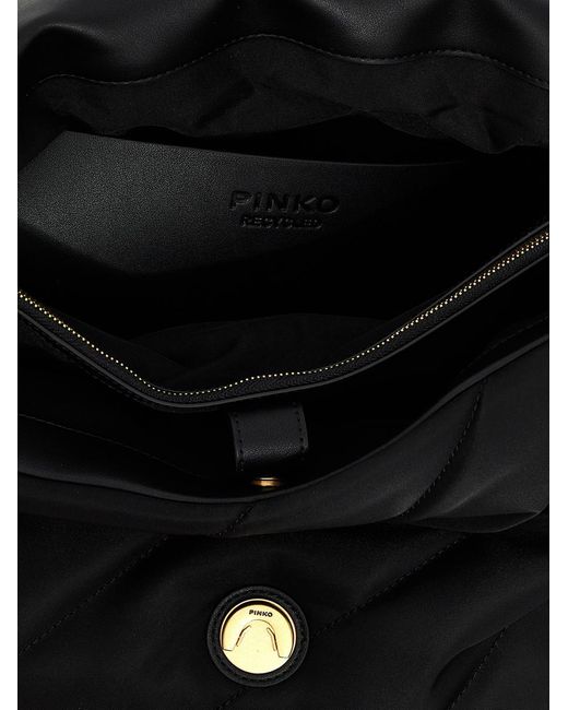 Pinko Black Love Puff Extra Crossbody Bags