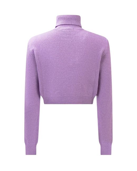 Chiara Ferragni Purple Eye Star Sweater