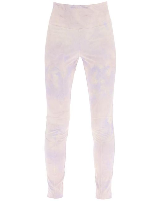 Tie-dye Leggings In Pink