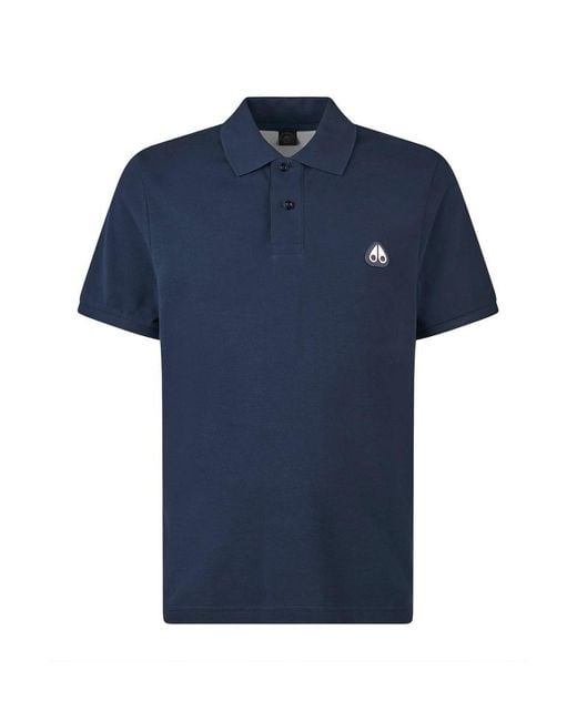 Moose Knuckles Blue T-Shirts And Polos for men