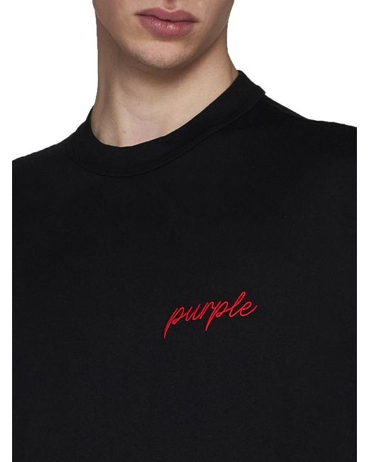Purple Brand Black Brand T-Shirts And Polos for men