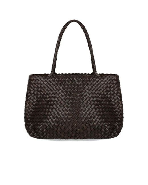 Dragon Diffusion Black Vintage Mesh Dark Shoulder Bag